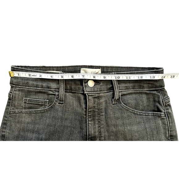 Universal Thread Dark Gray High Rise Skinny Jeans Womens Size 4 - Picture 6 of 8